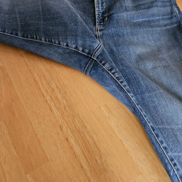 Nydj Marilyn Straight Jeans Blue sz 14 - Picture 7 of 9